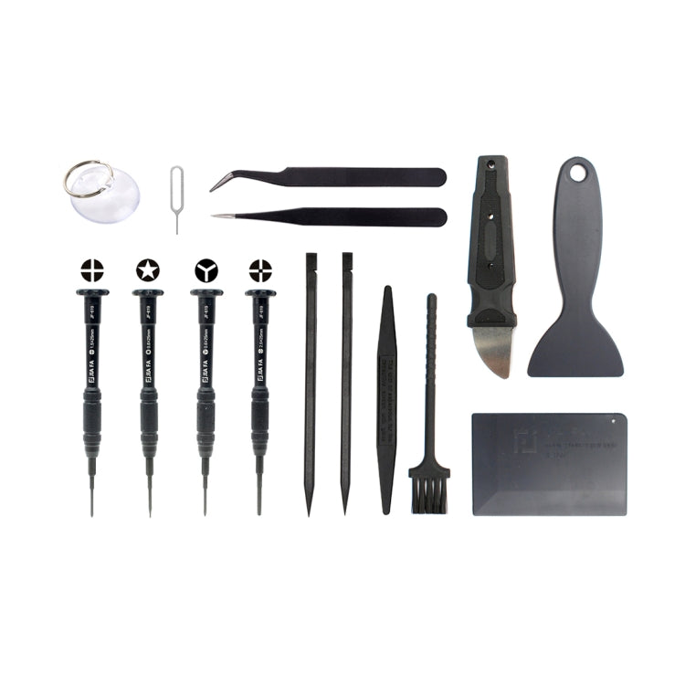 JF-8135 Kit di strumenti di riparazione smontabili dedicati per iPhone in metallo + plastica, JF-8135 JF-8135 Kit di strumenti di riparazione smontabili dedicati per iPhone in metallo + plastica, JF-8135